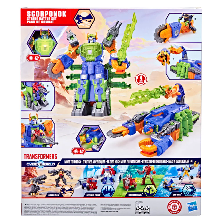 Transformers Cyberworld Scorponok Strike Battle Set - Image 4