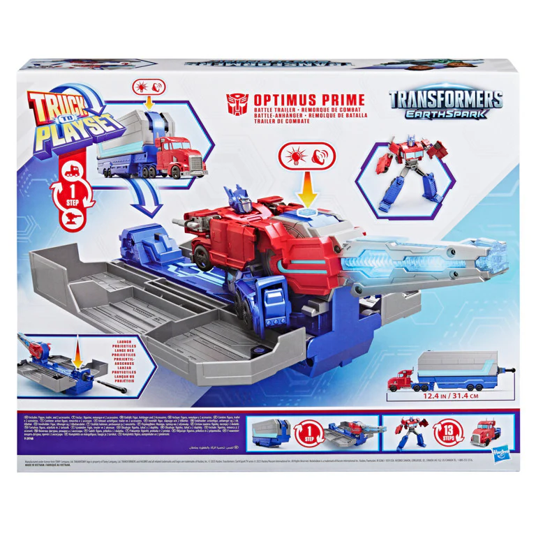 Transformers Earthspark Optimus Prime Battle Trailer - Image 5