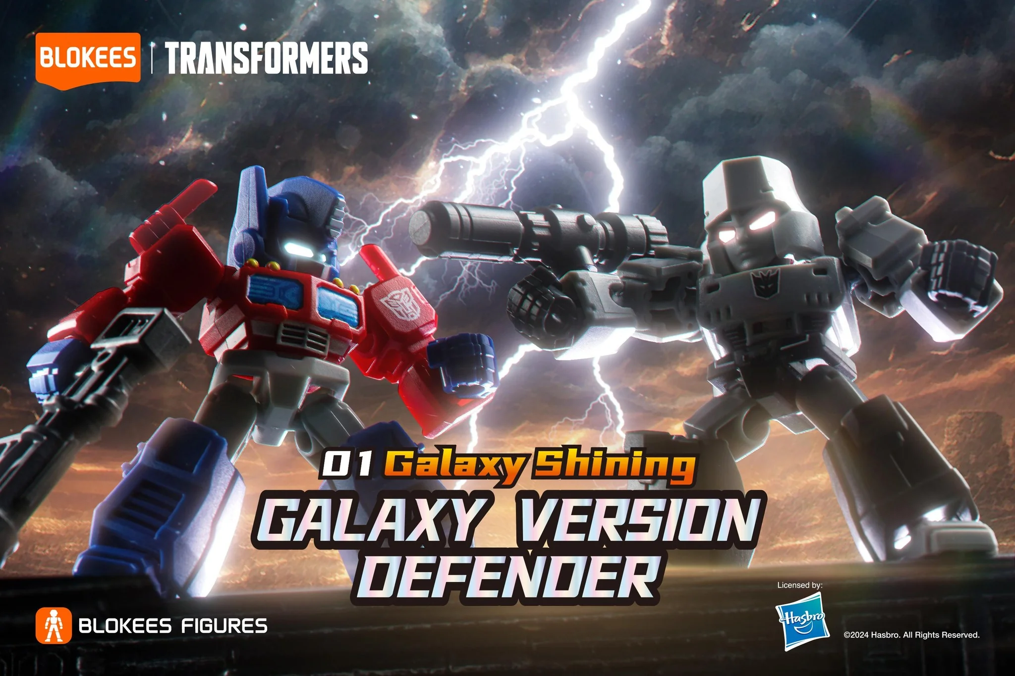Blokees Transformers Defender Version 01 Galaxy Shining - Image 4