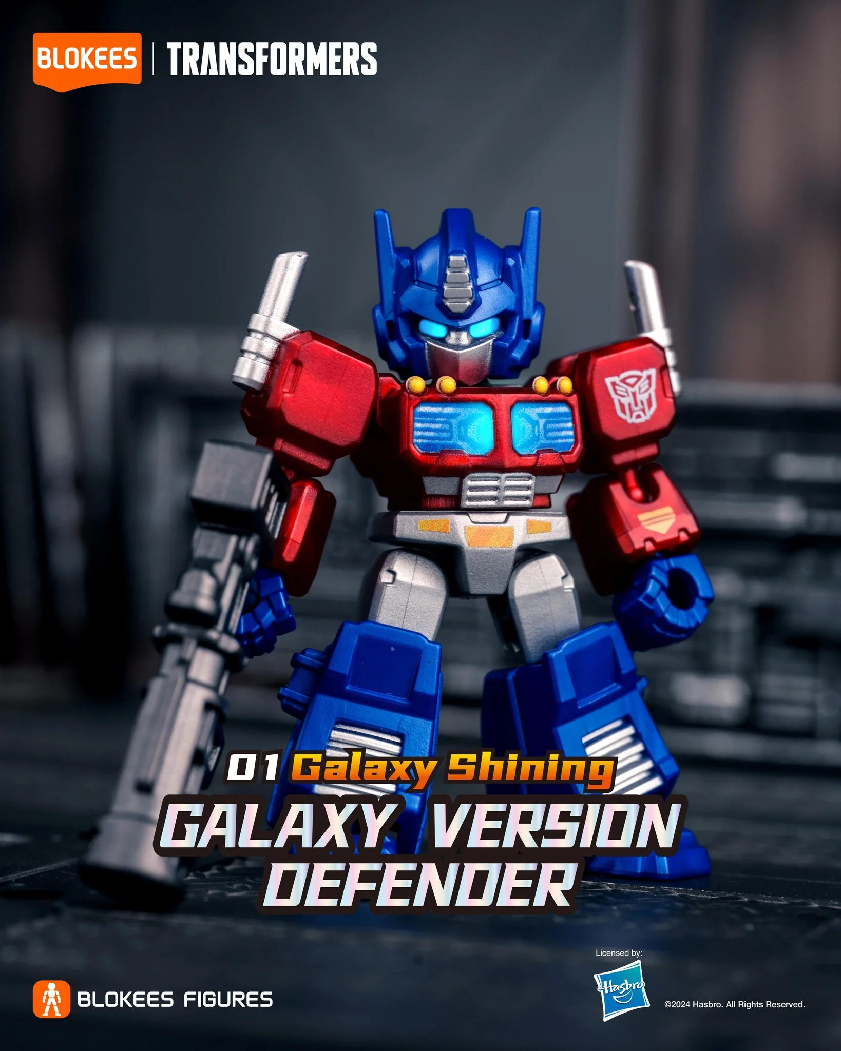 Blokees Transformers Defender Version 01 Galaxy Shining - Image 7