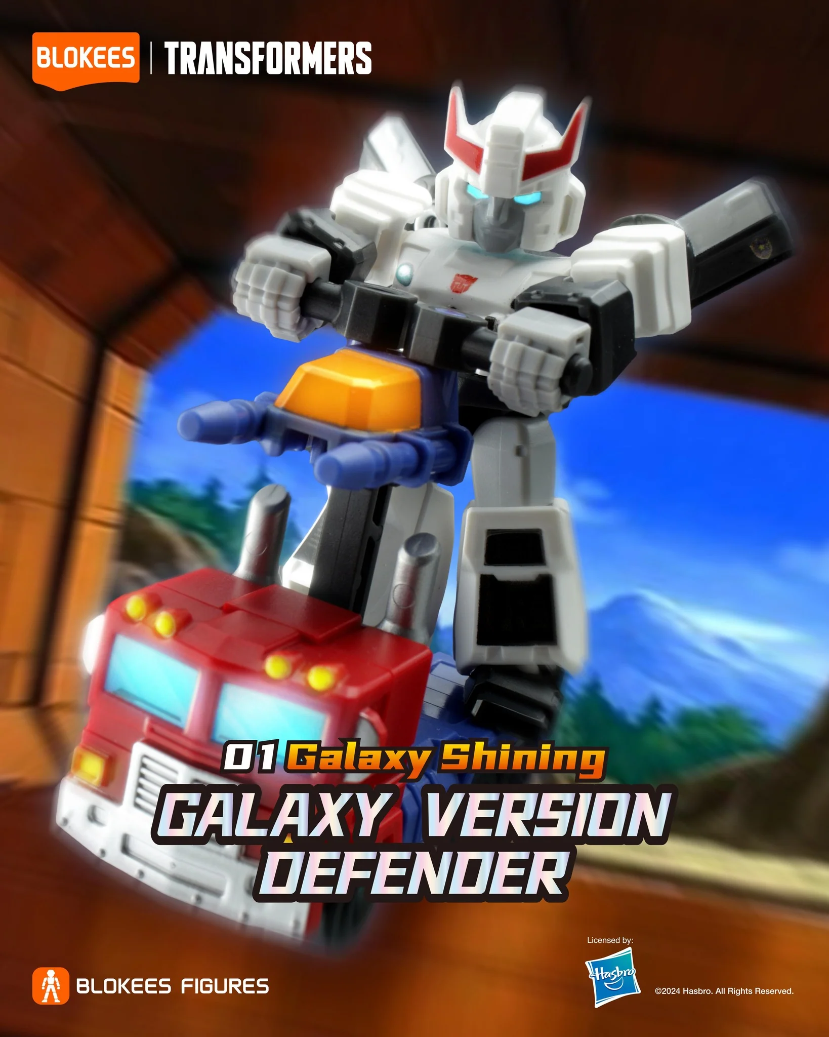 Blokees Transformers Defender Version 01 Galaxy Shining - Image 8