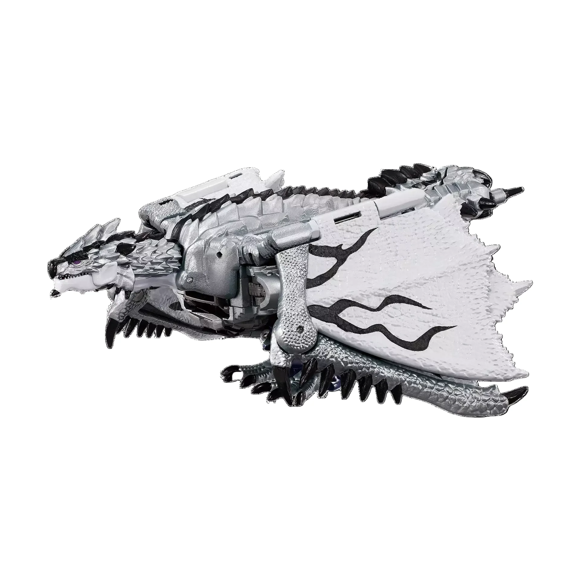 Transformers Takara Tomy Monster Hunter Silver Rathalos Prime - Image 3