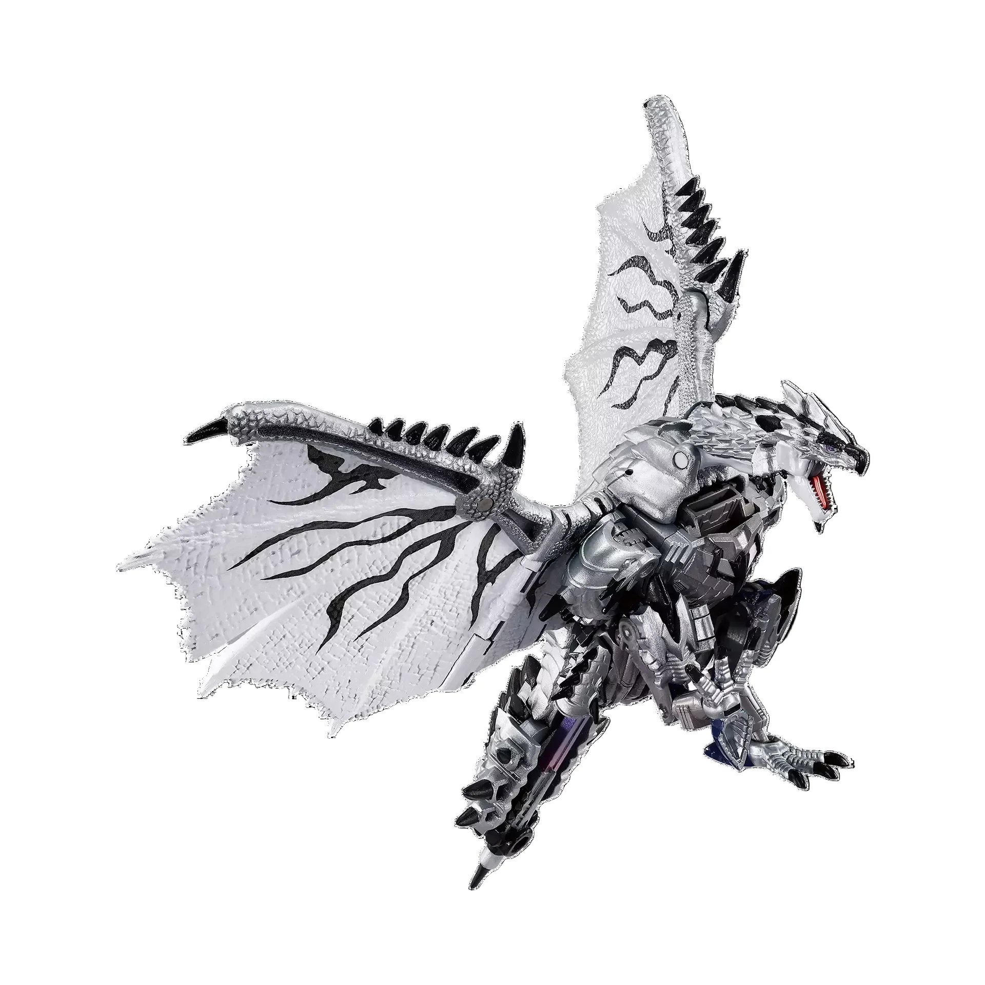 Transformers Takara Tomy Monster Hunter Silver Rathalos Prime - Image 4