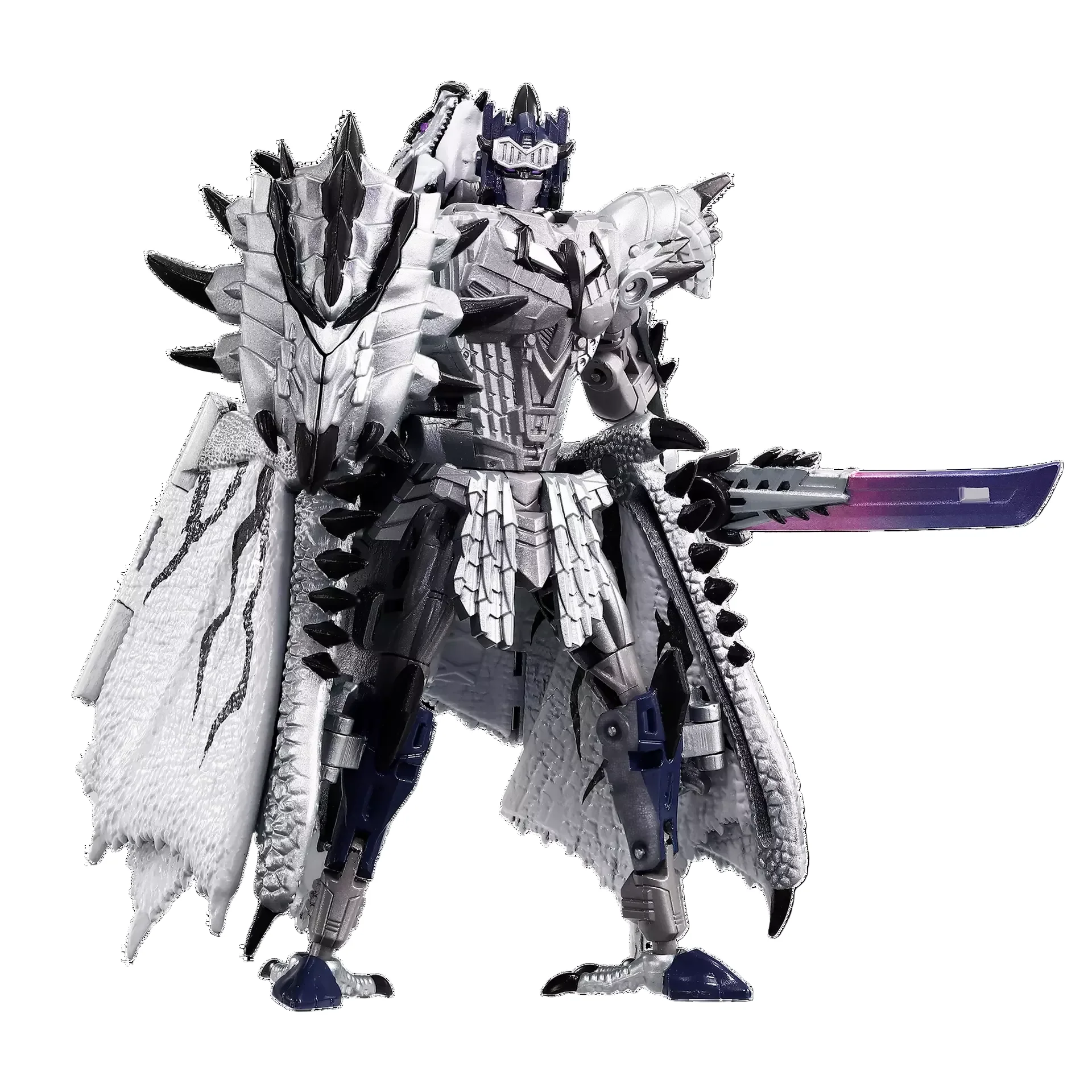 Transformers Takara Tomy Monster Hunter Silver Rathalos Prime - Image 8