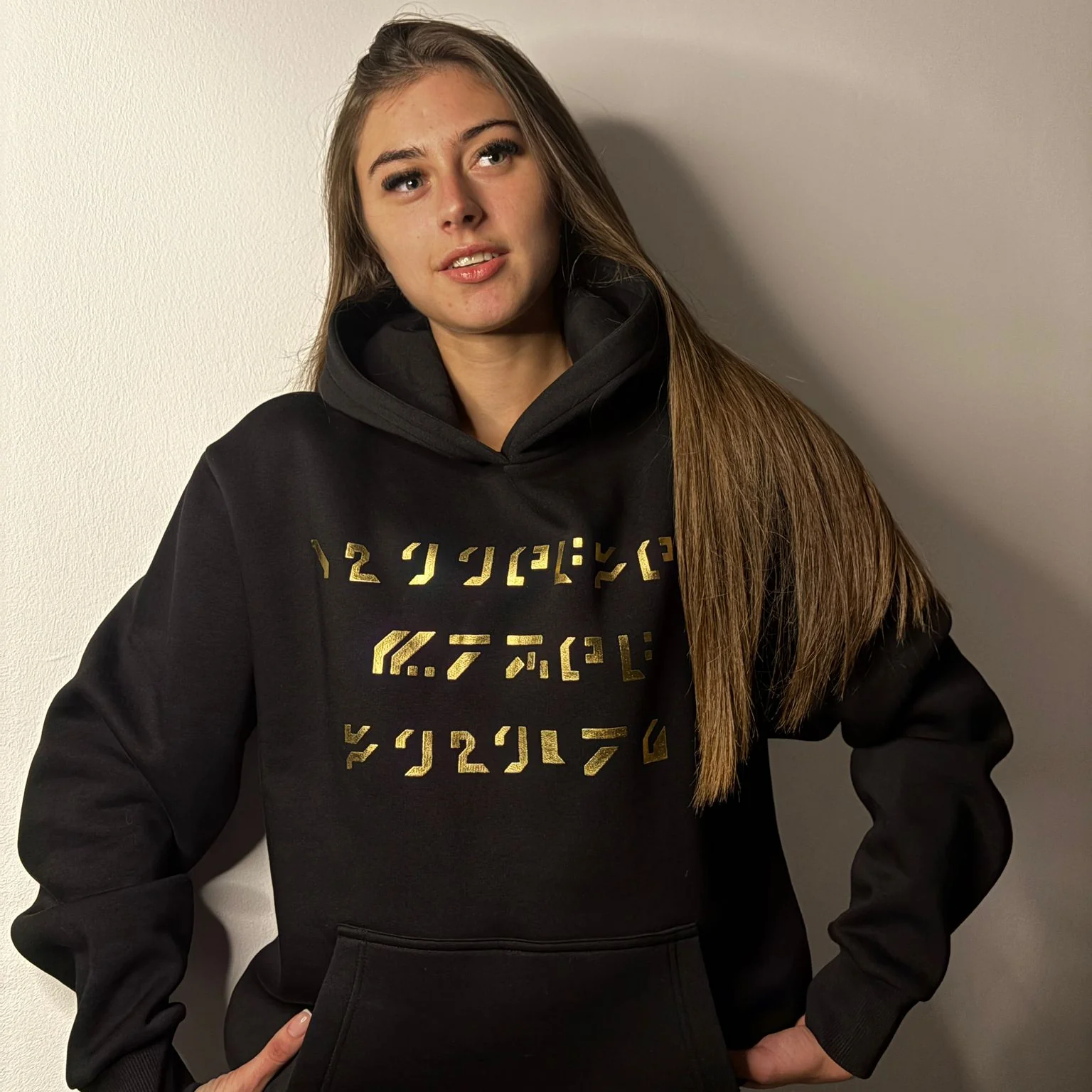 Murwalls Wall Smash Black/Gold Hoodie - Image 3