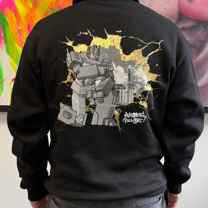 Murwalls Wall Smash Black/Gold Hoodie - Image 7