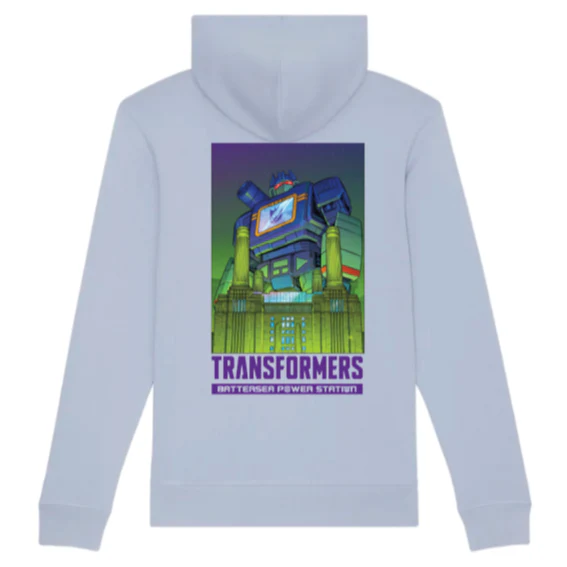 Soundwave Battersea Comic Issue #2 Hoodie (Light Blue) - Image 3