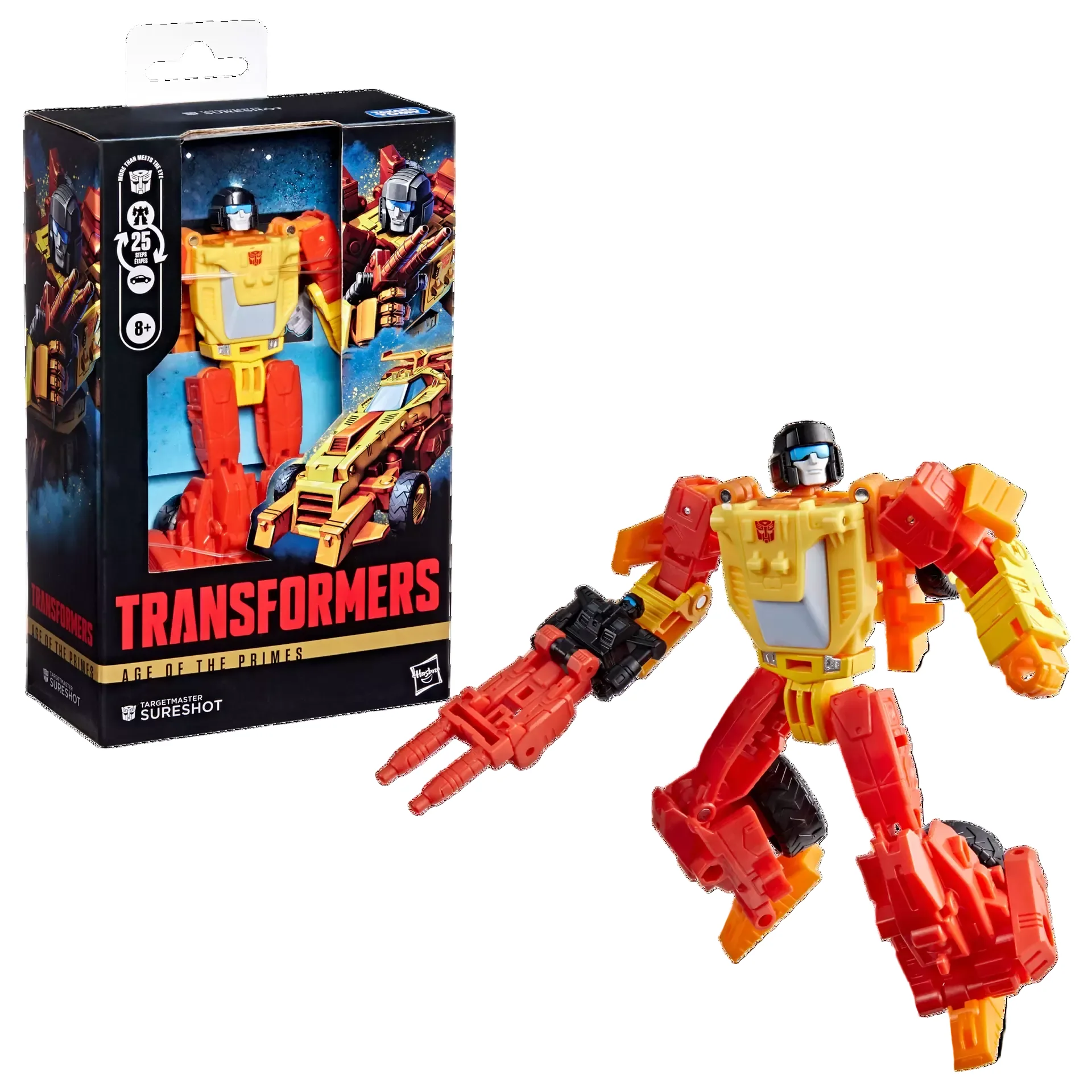 Transformers Age of the Primes Deluxe Class Targetmaster Sureshot - Image 4