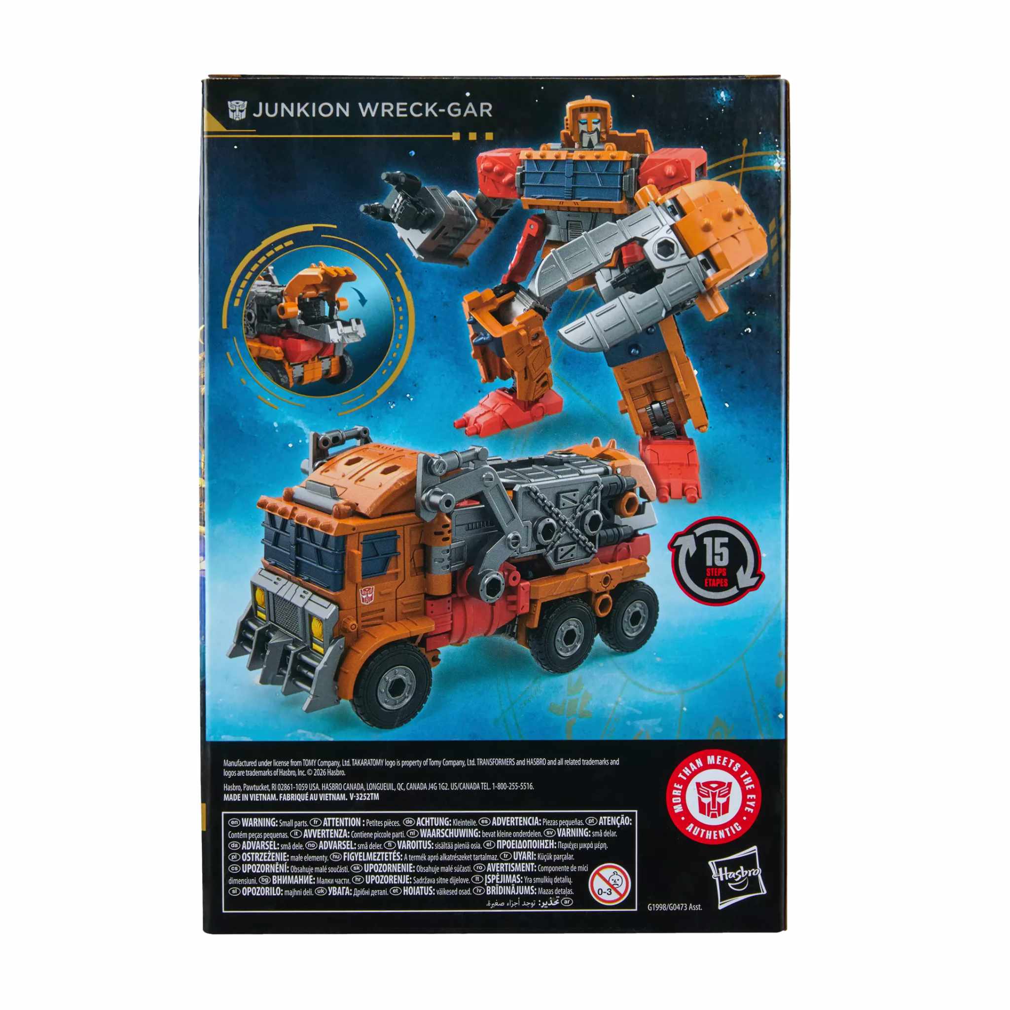 Transformers Age of the Primes Voyager Class Junkion Wreck-Gar - Image 3