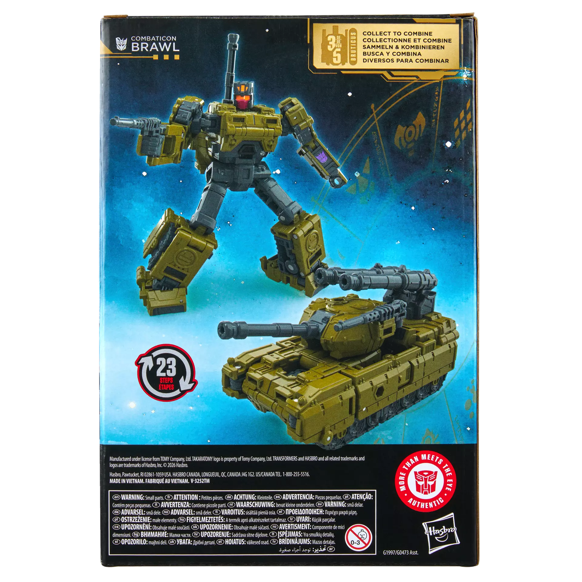 Transformers Age of the Primes Voyager Class Combaticon Brawl - Image 5