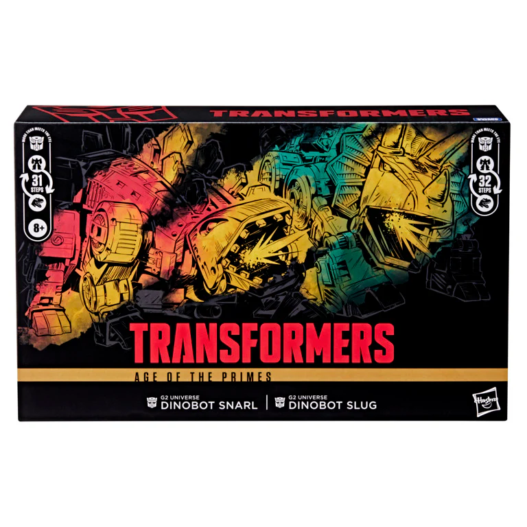 Transformers Age of the Primes G2 Dinobot Slug and Snarl - Image 2