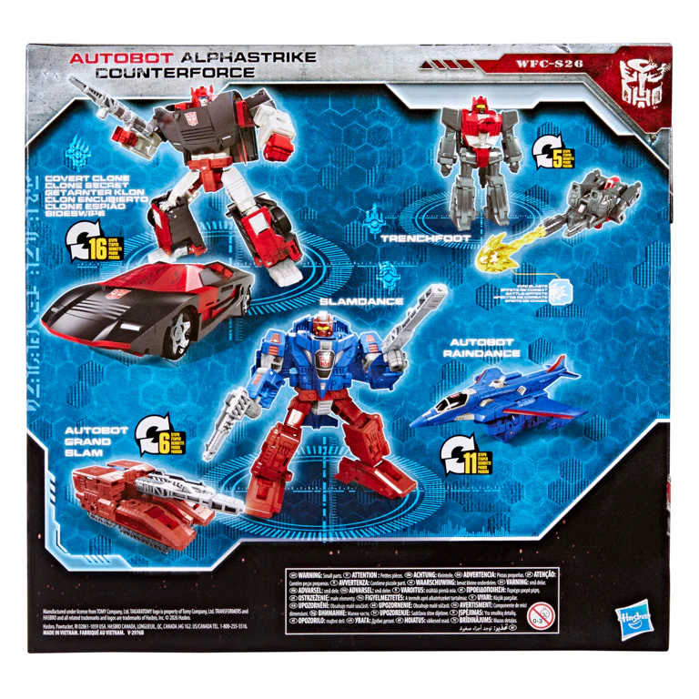 Transformers War for Cybertron Siege Deluxe Class Autobot Alphastrike Counterforce Pack - Image 4