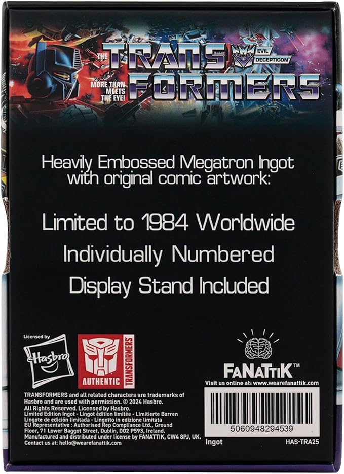 Transformers 40th Anniversary Decepticons Ingot - Image 3