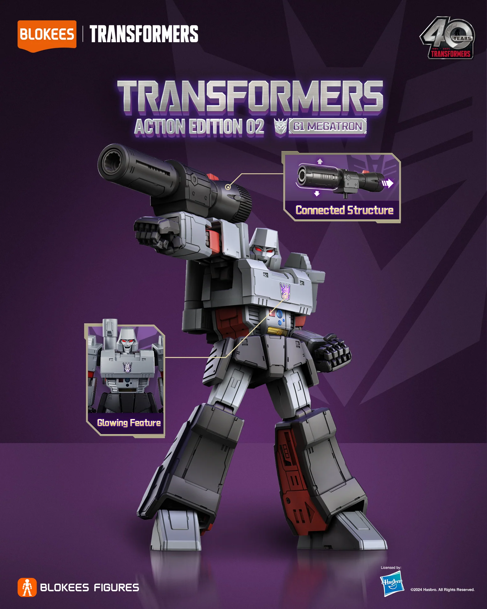 Transformers Action Edition 02 G1 Megatron Figurine - Image 11