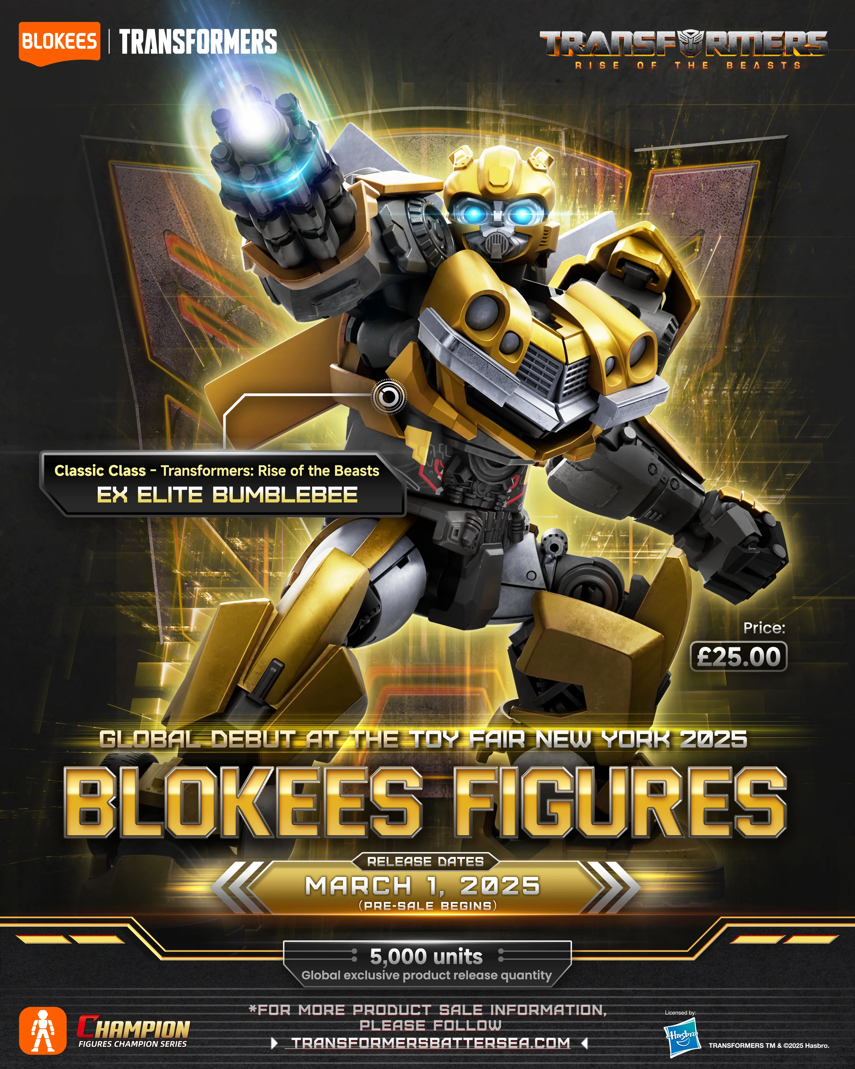 Transformers Classic Class Ex Elite Bumblebee 02 Rise of the Beasts - Image 4