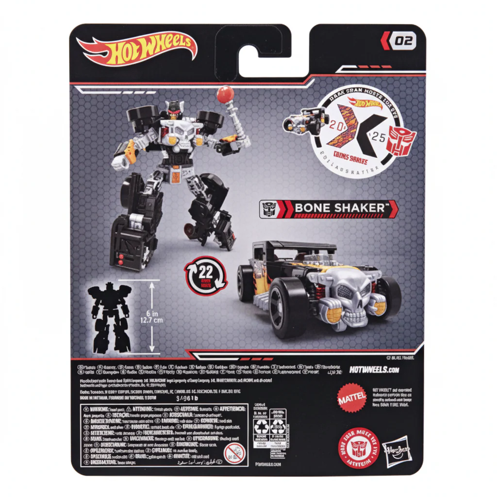 Transformers Collaborative Hot Wheels x Transformers Bone Shaker - Image 3