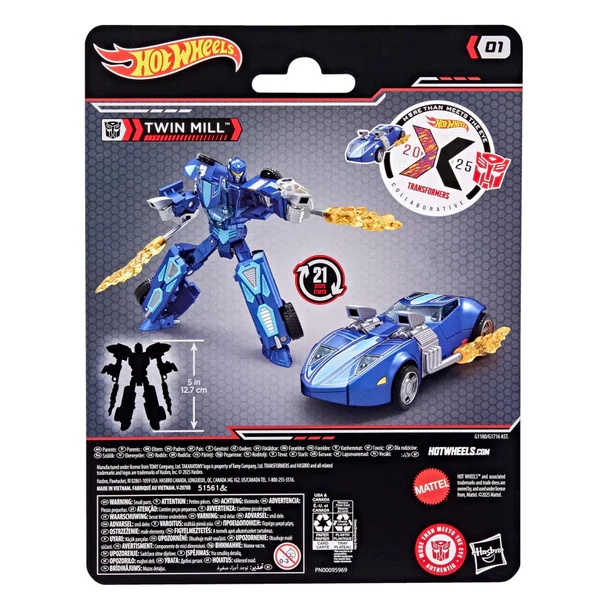 Transformers Collaborative Hot Wheels x Transformers Twin Mill - Image 3