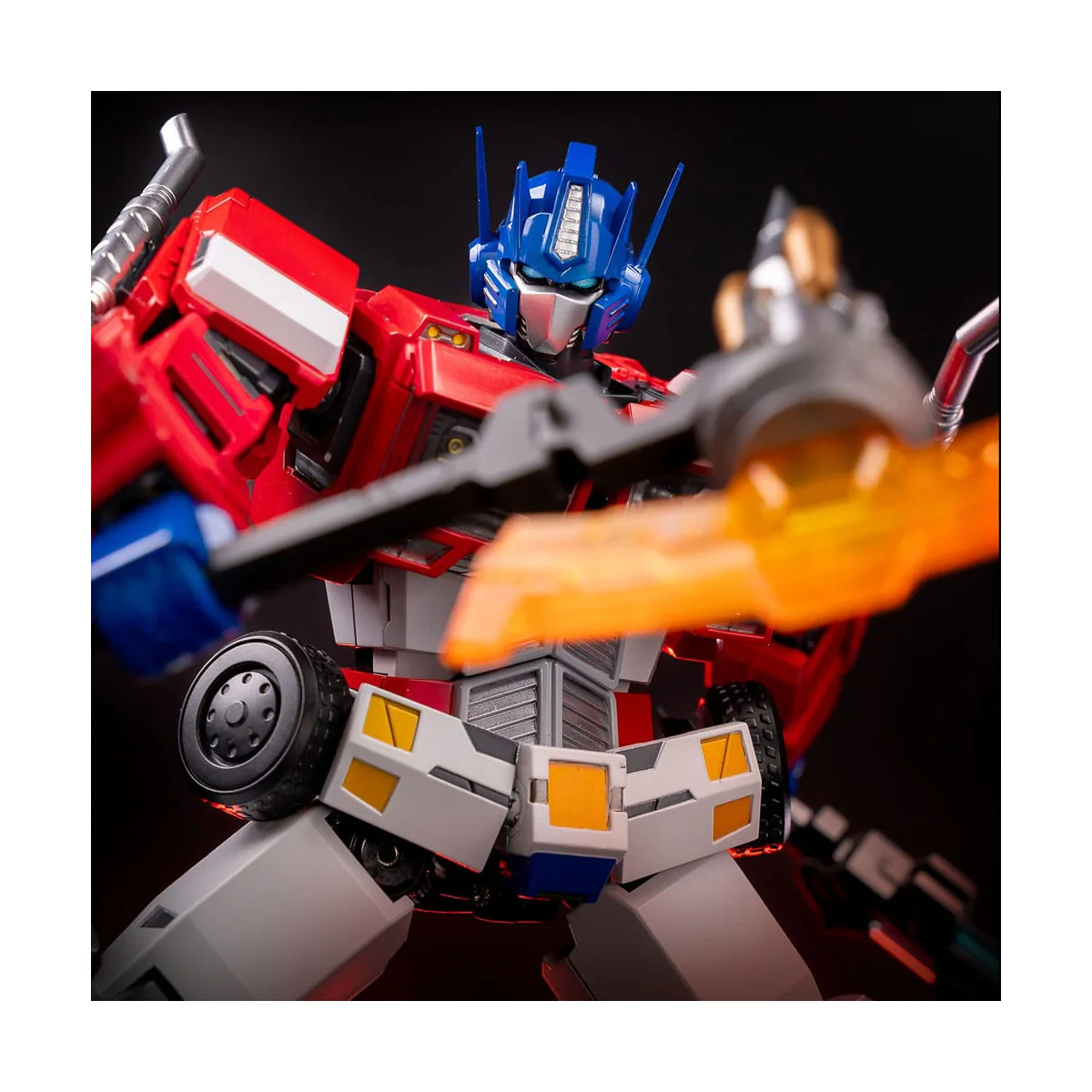 Transformers Optimus Prime Combot Diecast Figure 19cm | LED Light-Up - Image 3