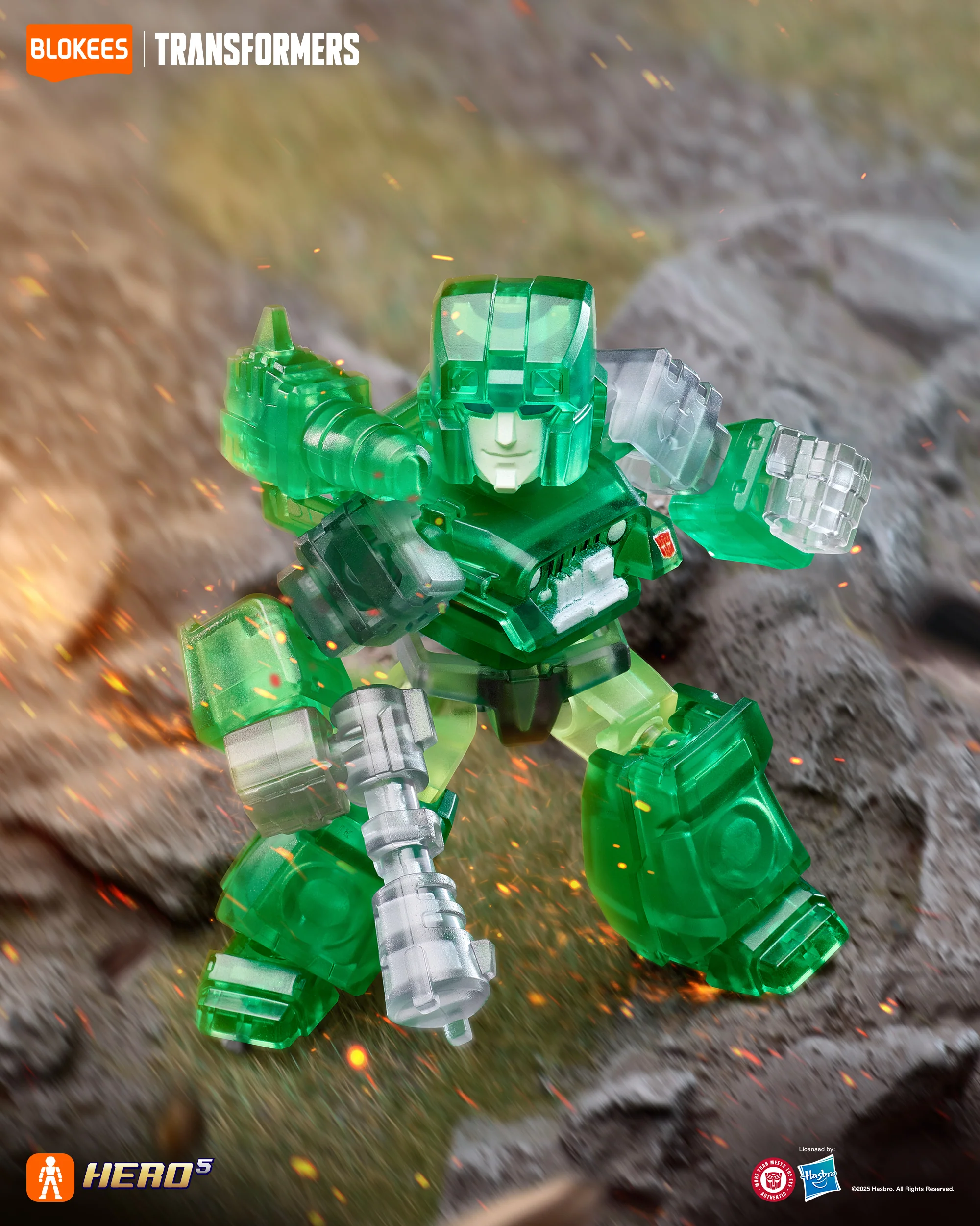 Blokees Transformers Defender Version 03 Heavy Metal War - Image 10