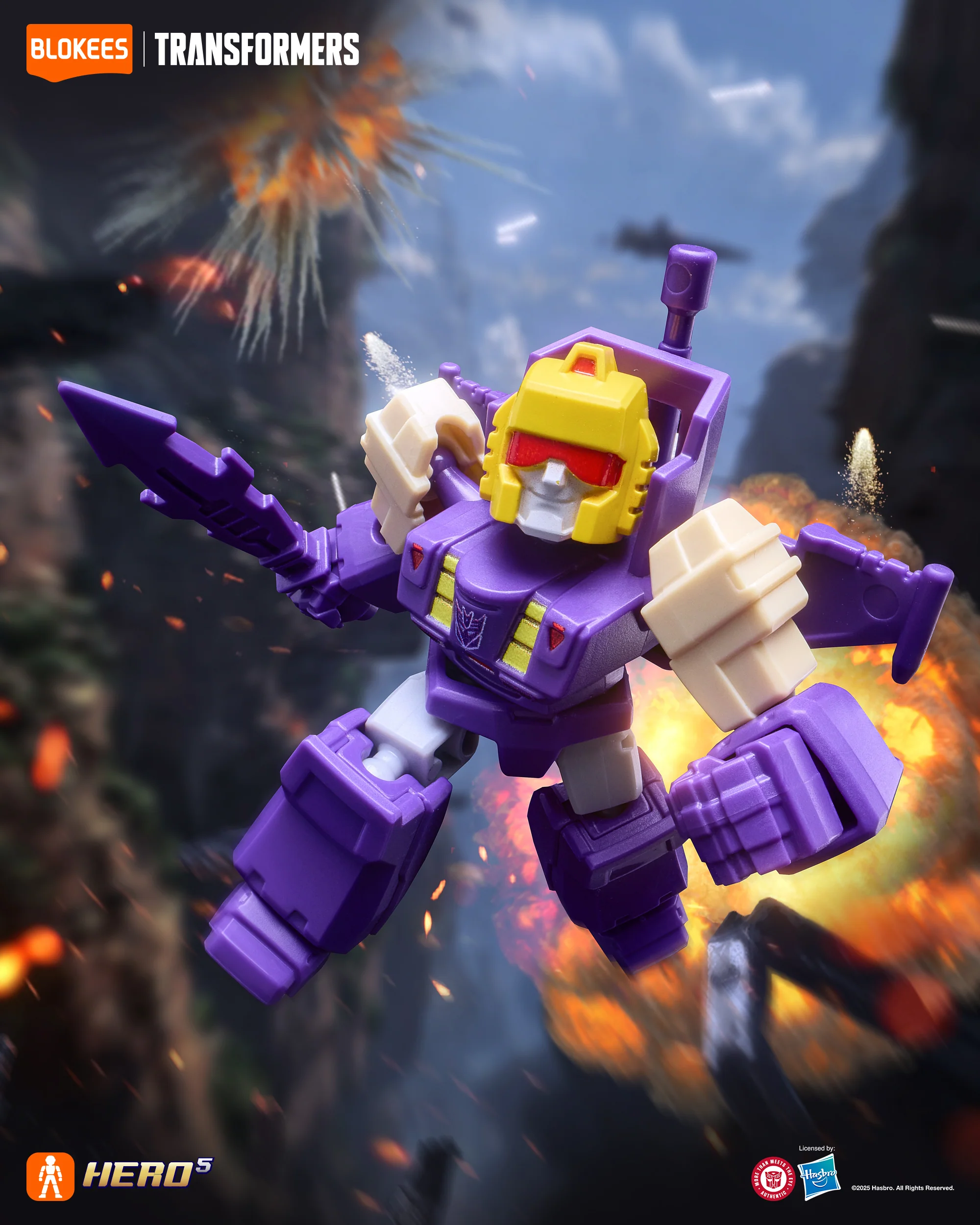 Blokees Transformers Defender Version 03 Heavy Metal War - Image 13