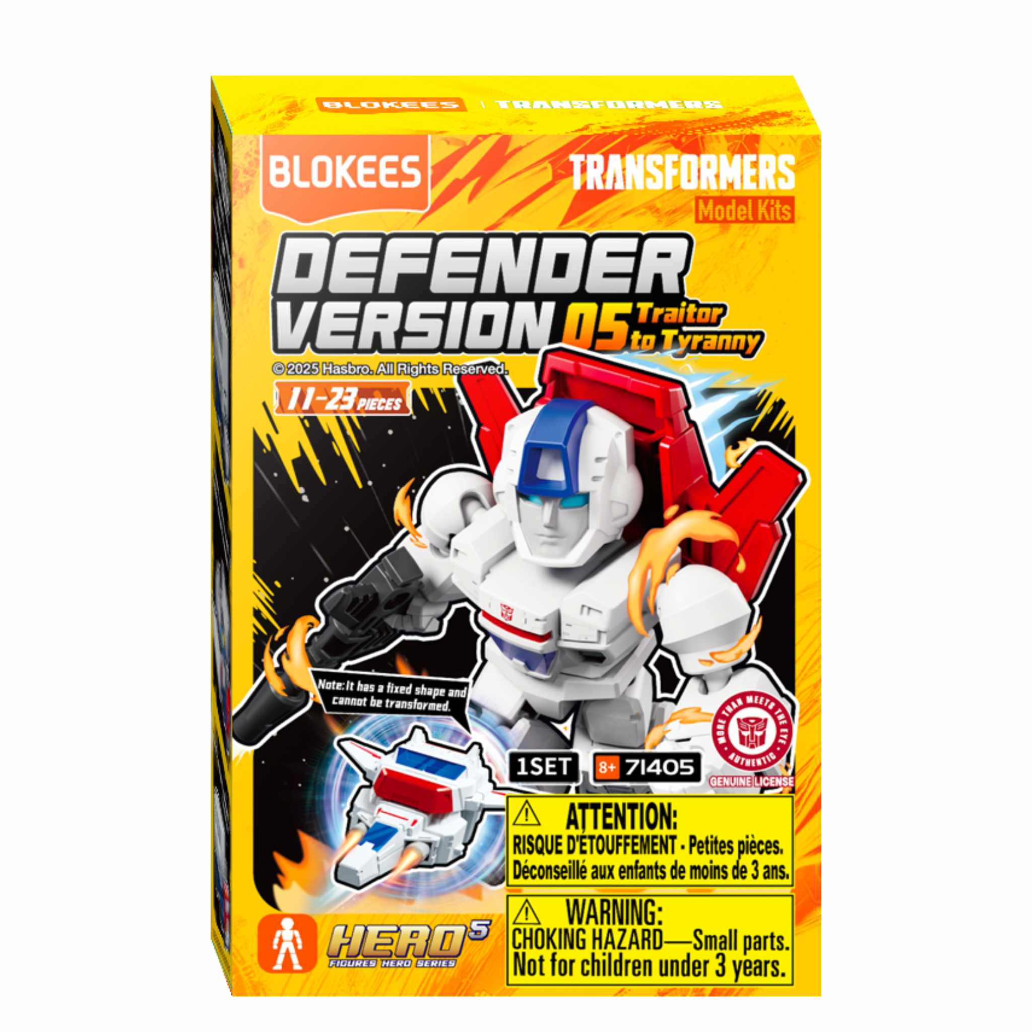 Blokees Transformers Defender Version 05 Traitor to Tyranny