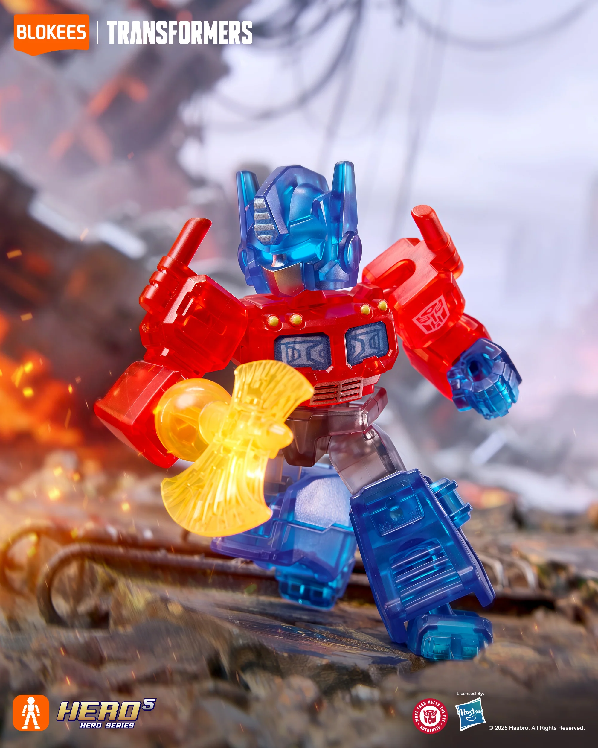 Blokees Transformers Defender Version 05 Traitor to Tyranny - Image 5