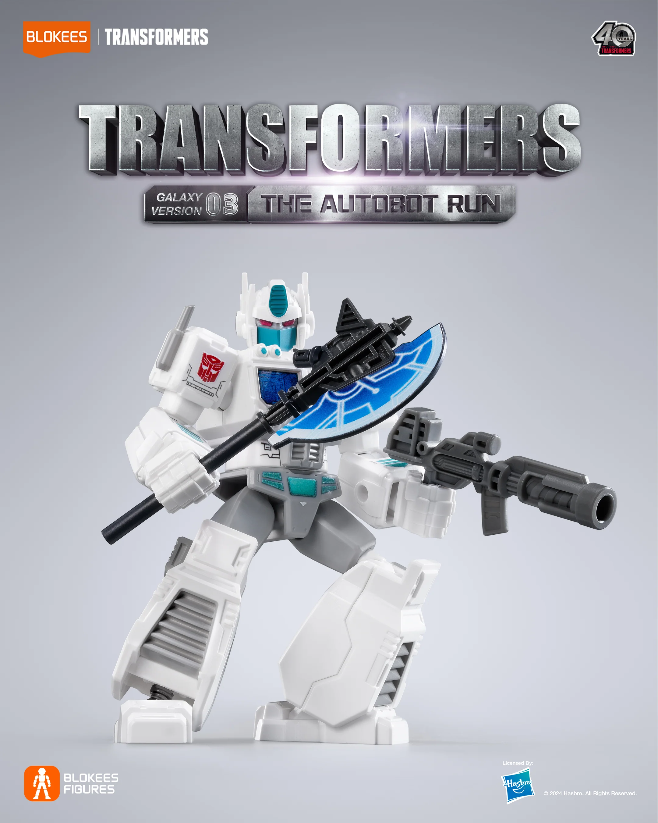 Blokees Transformers Figures Galaxy Version 03 The Autobot Run - Image 10