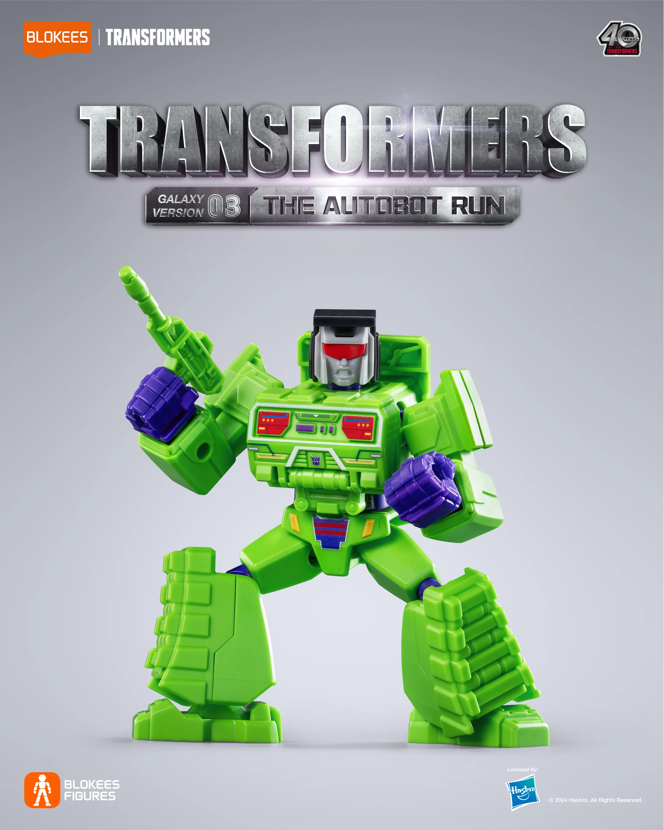 Blokees Transformers Figures Galaxy Version 03 The Autobot Run - Image 11