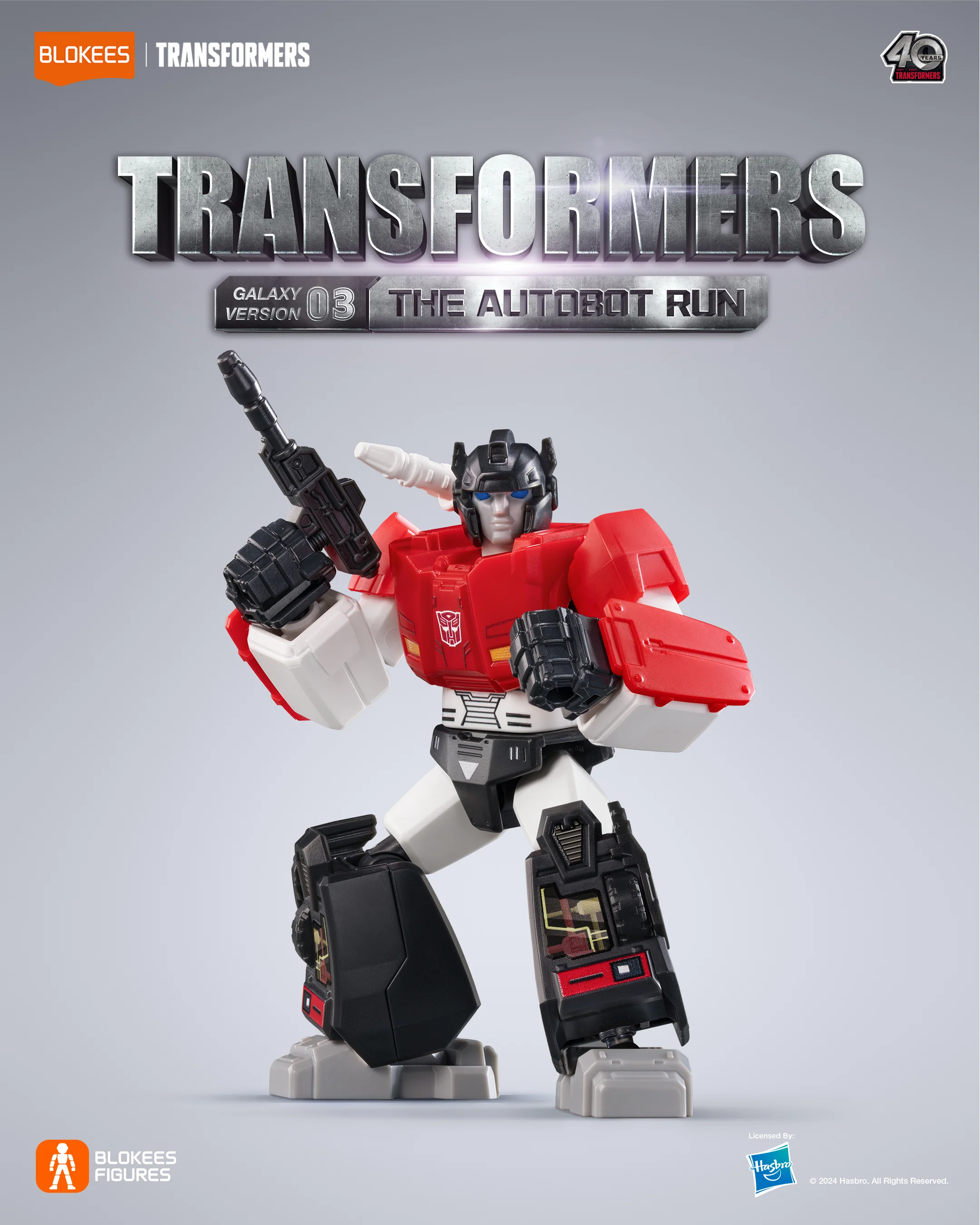 Blokees Transformers Figures Galaxy Version 03 The Autobot Run - Image 7