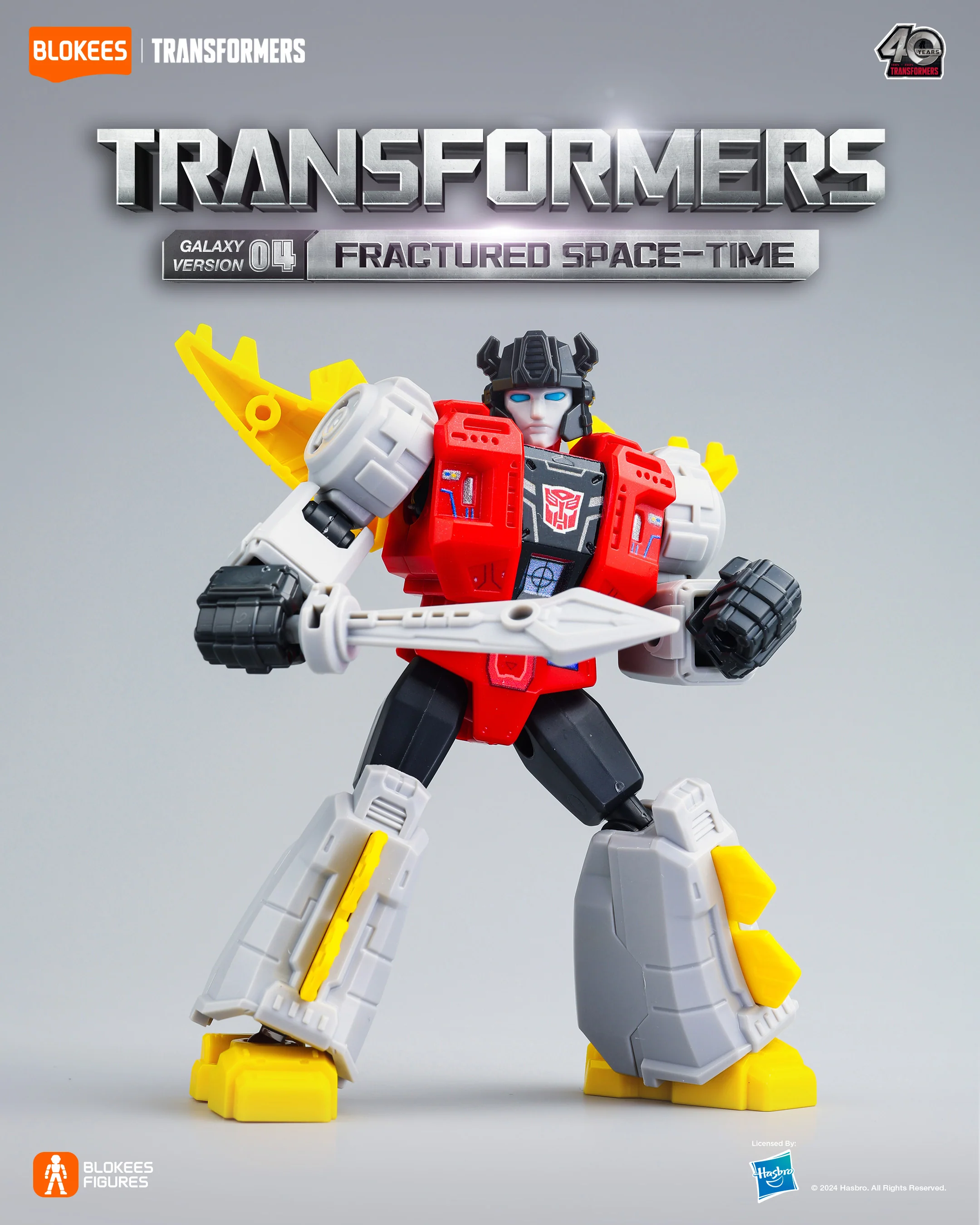 Blokees Transformers Figures Galaxy Version 04 Fractured Space-Time - Image 10