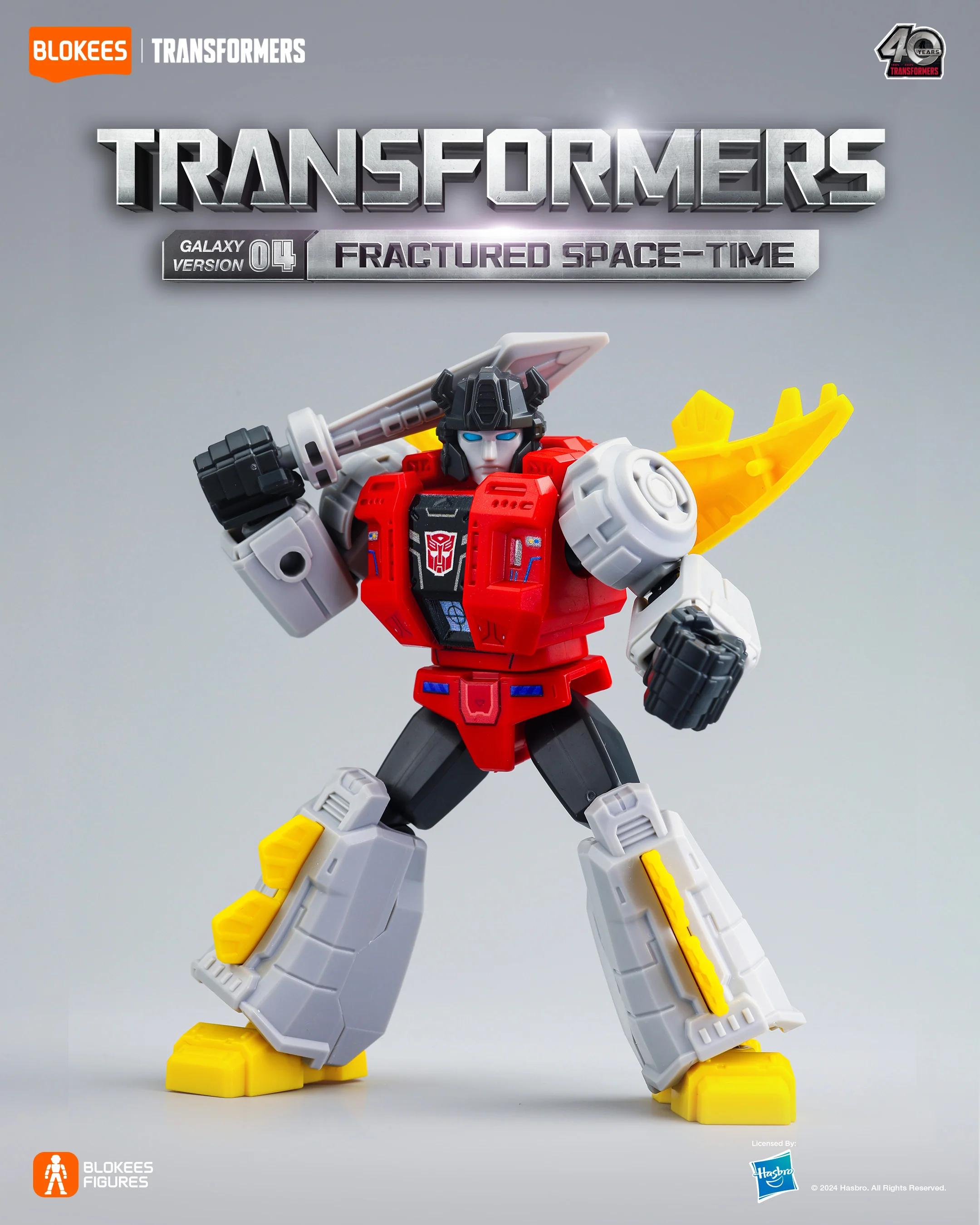 Blokees Transformers Figures Galaxy Version 04 Fractured Space-Time - Image 5