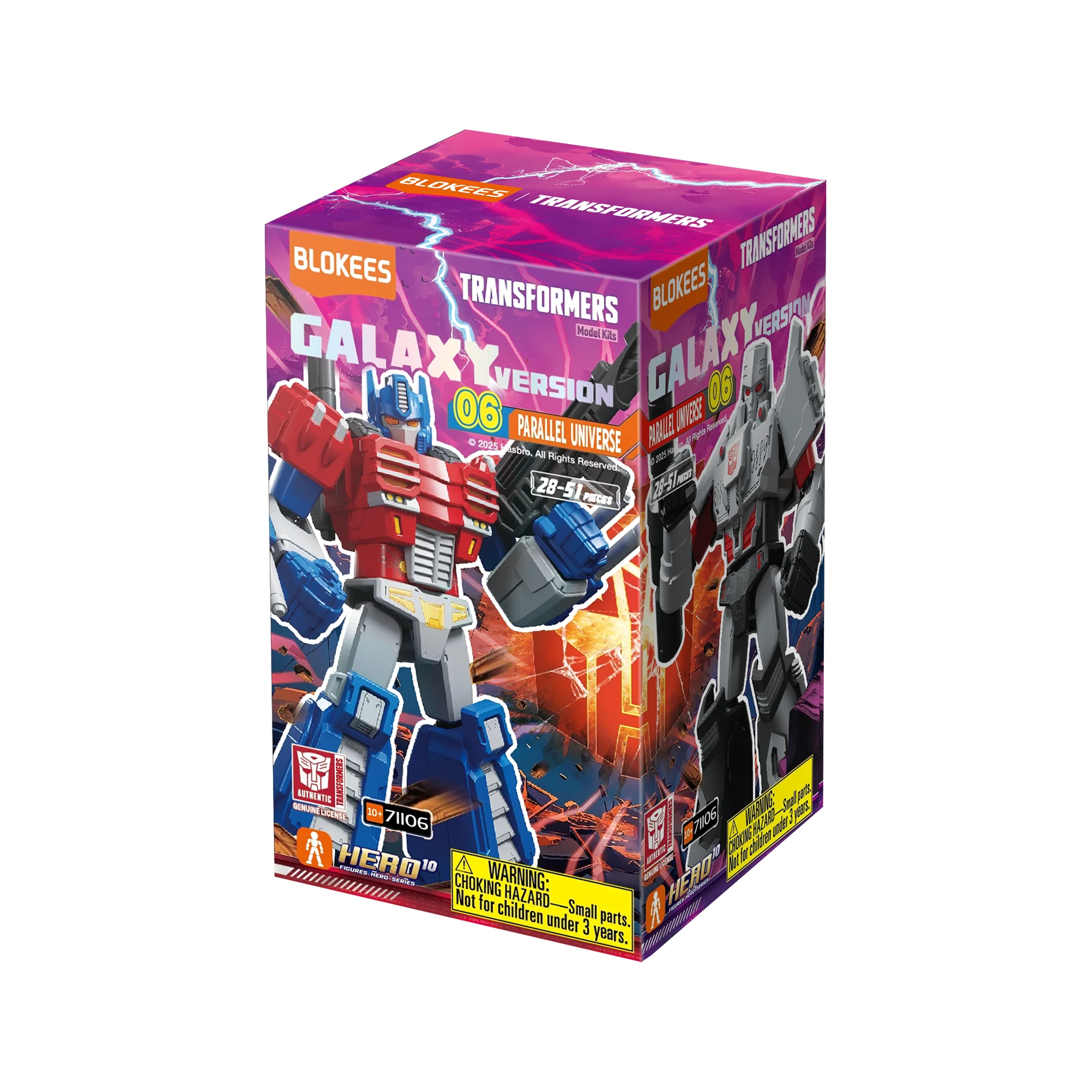 Blokees  Transformers Galaxy Version 06 Parallel Universe