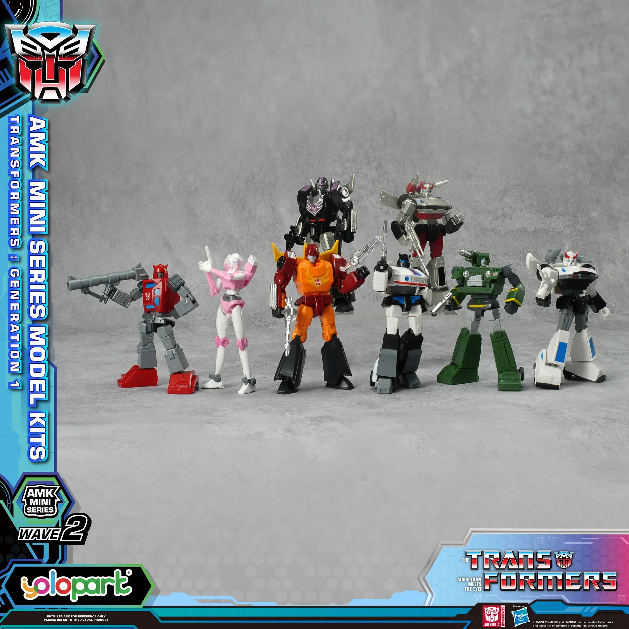 Transformers Generation One AMK Mini Series Model Kit Wave 2 Blind Box