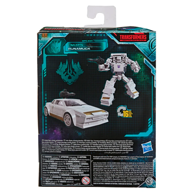 Transformers Generations War for Cybertron Deluxe WFC-E37 Runamuck - Image 4