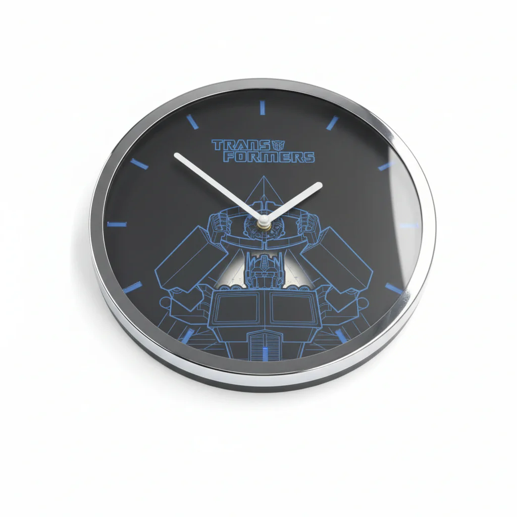 Transformers Led Light Up Wall Clock - 30cm