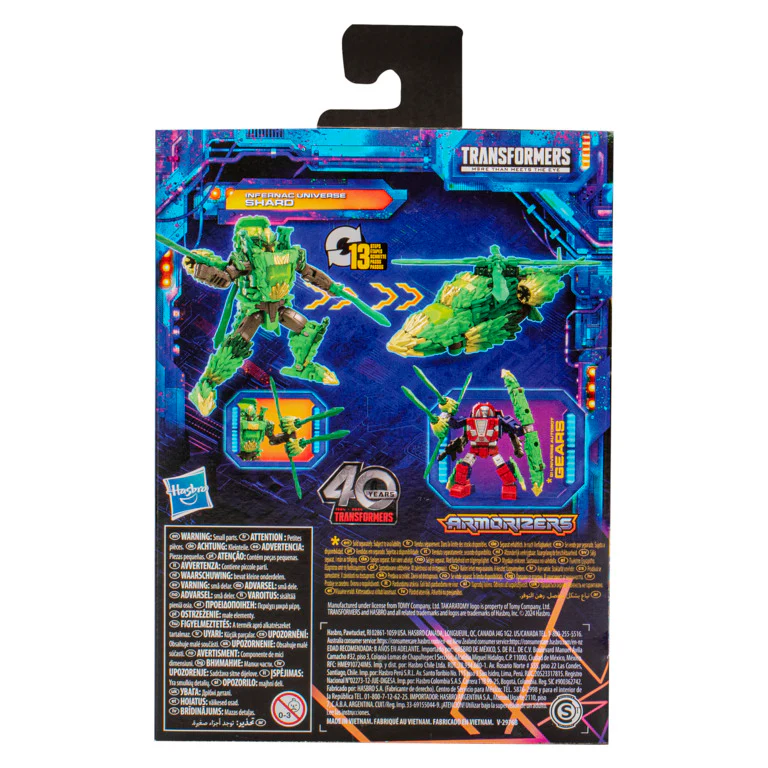 Transformers Legacy United Deluxe Class Infernac Universe Shard Action Figure - Image 4