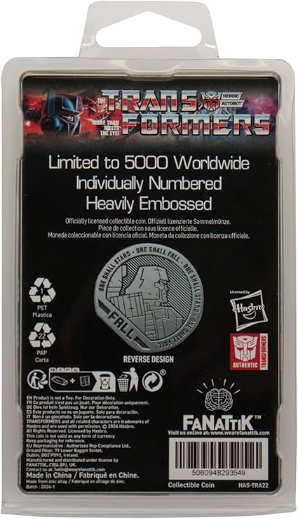 Transformers Limited Edition Collectible Coin - Image 3