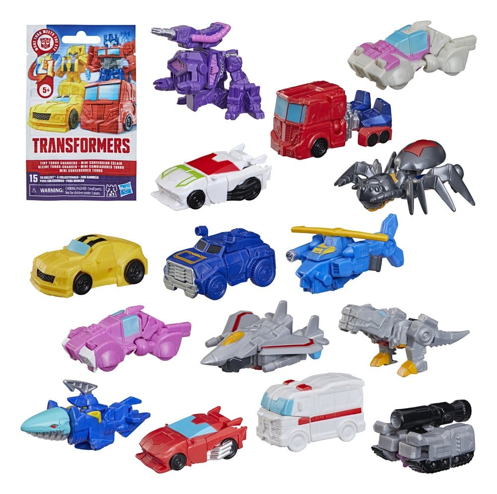 Transformers Mini Action Figures 4 Cm Tiny Turbo Changers - Image 3