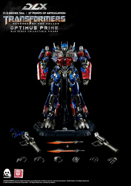 Transformers: Revenge Of The Fallen Dlx Action Figure 1/6 Optimus Prime 28 Cm - Image 4