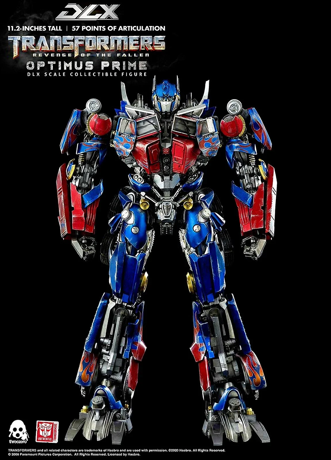 Transformers: Revenge Of The Fallen Dlx Action Figure 1/6 Optimus Prime 28 Cm - Image 7