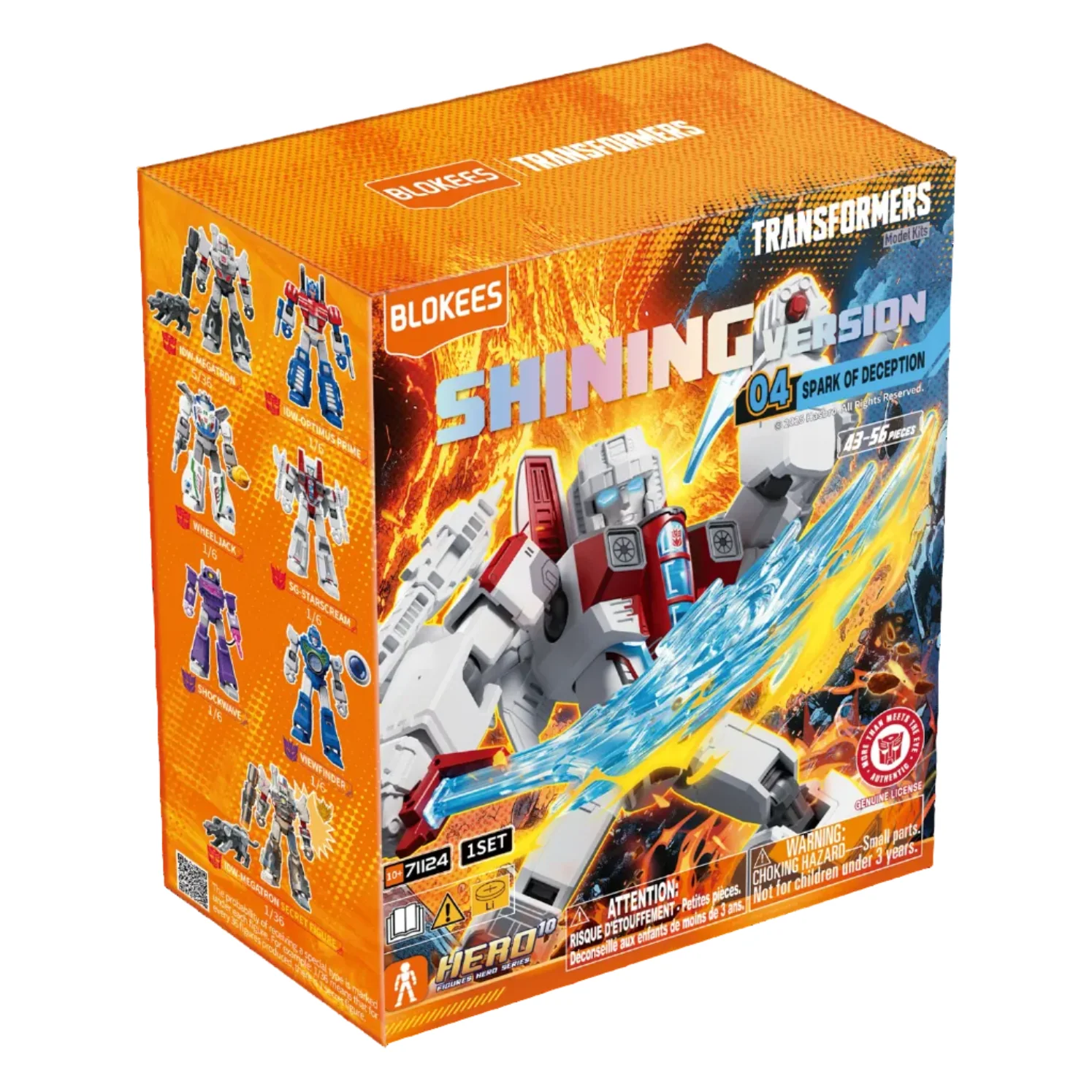 Blokees Transformers Shining Version 04 Spark of Deception