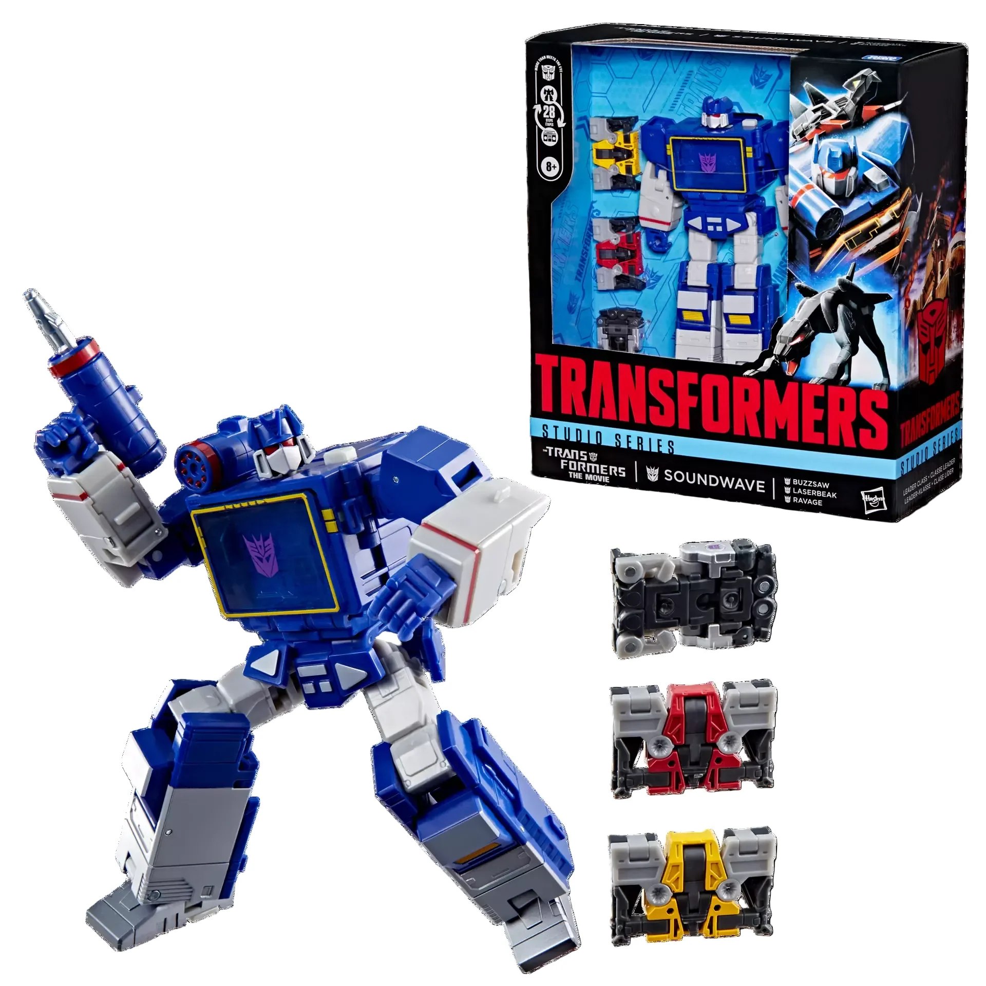 Transformers Studio Series The Transformers: The Movie Leader Class Soundwave - Image 5