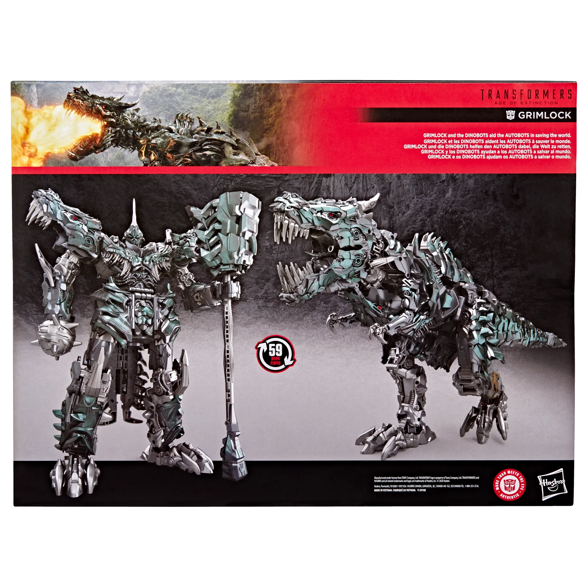 Transformers Studio Series Age of Extinction Titan Class Grimlock - Image 7