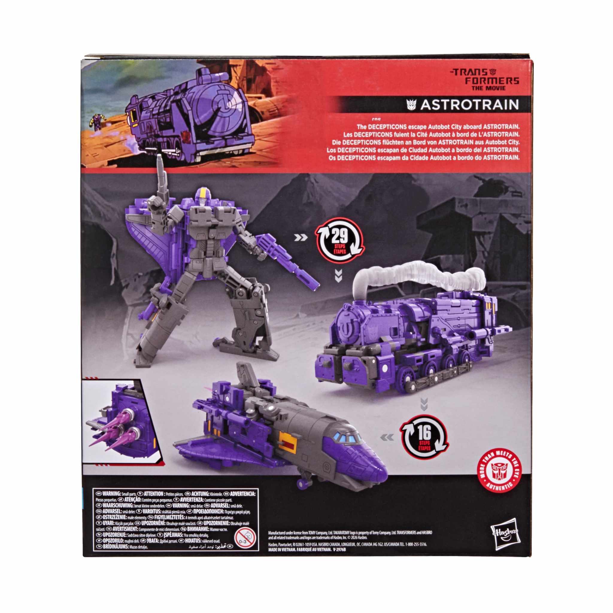 Transformers Studio Series The Transformers: The Movie Astrotrain - Image 3