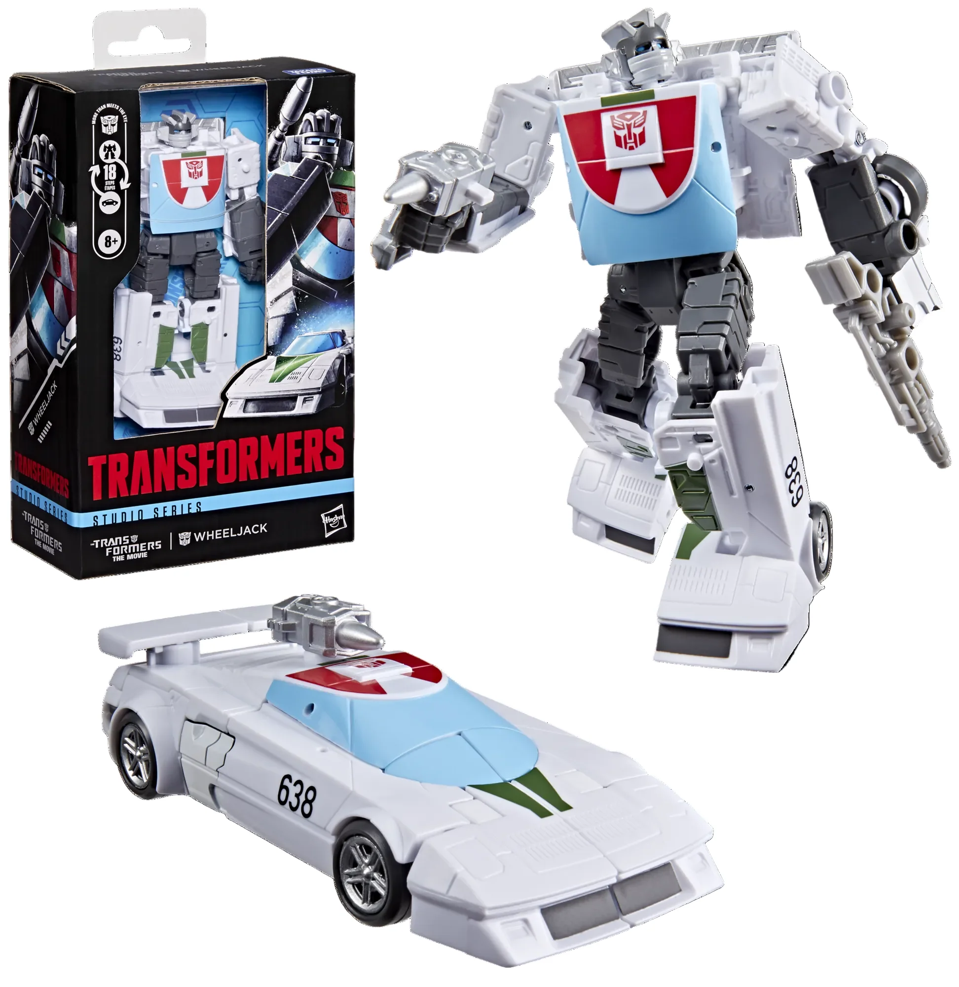 Transformers Studio Series The Transformers: The Movie Deluxe Class Wheeljack - Image 4