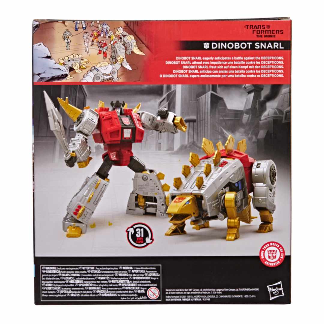 Transformers Studio Series The Transformers: The Movie Dinobot Snarl - Image 3