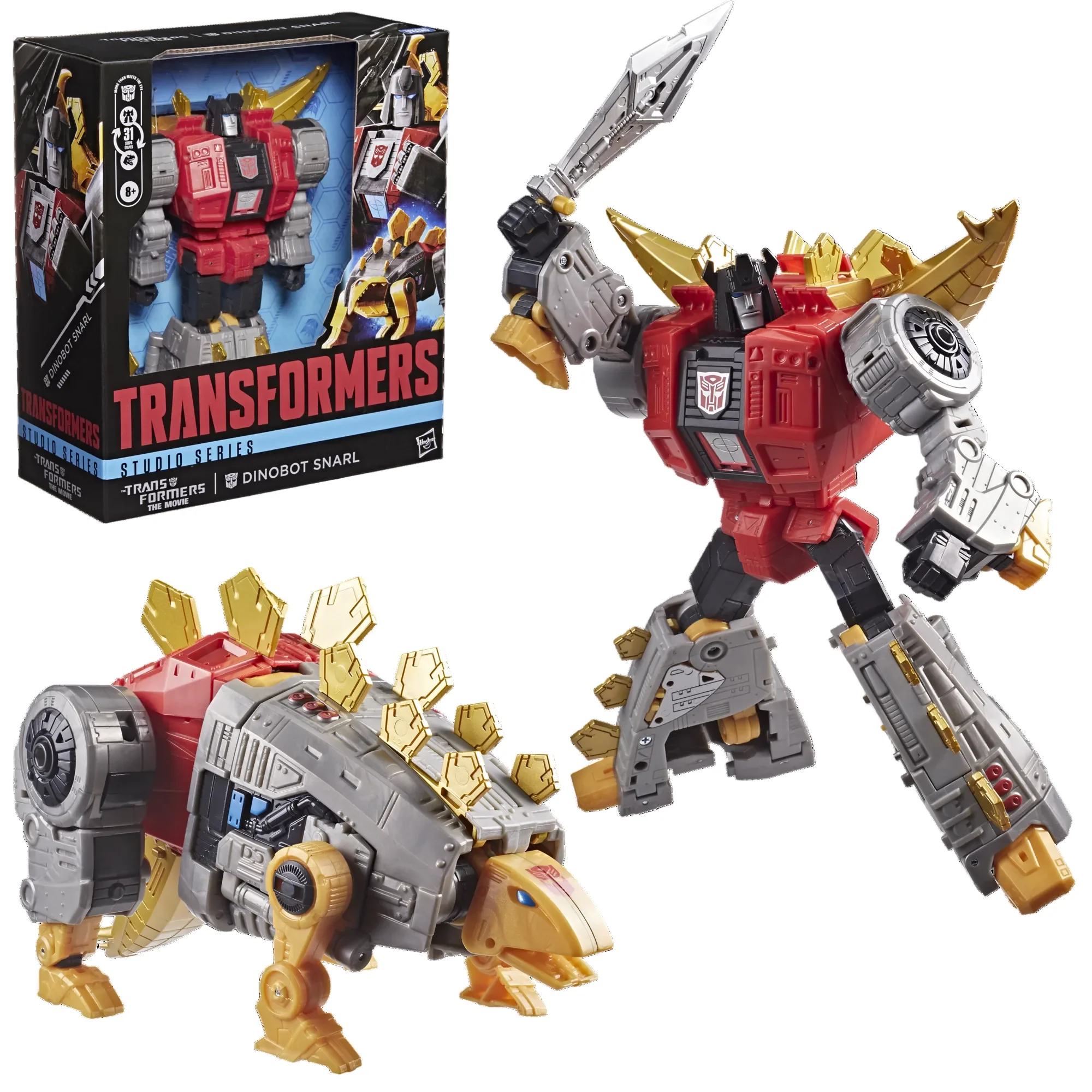 Transformers Studio Series The Transformers: The Movie Dinobot Snarl - Image 4