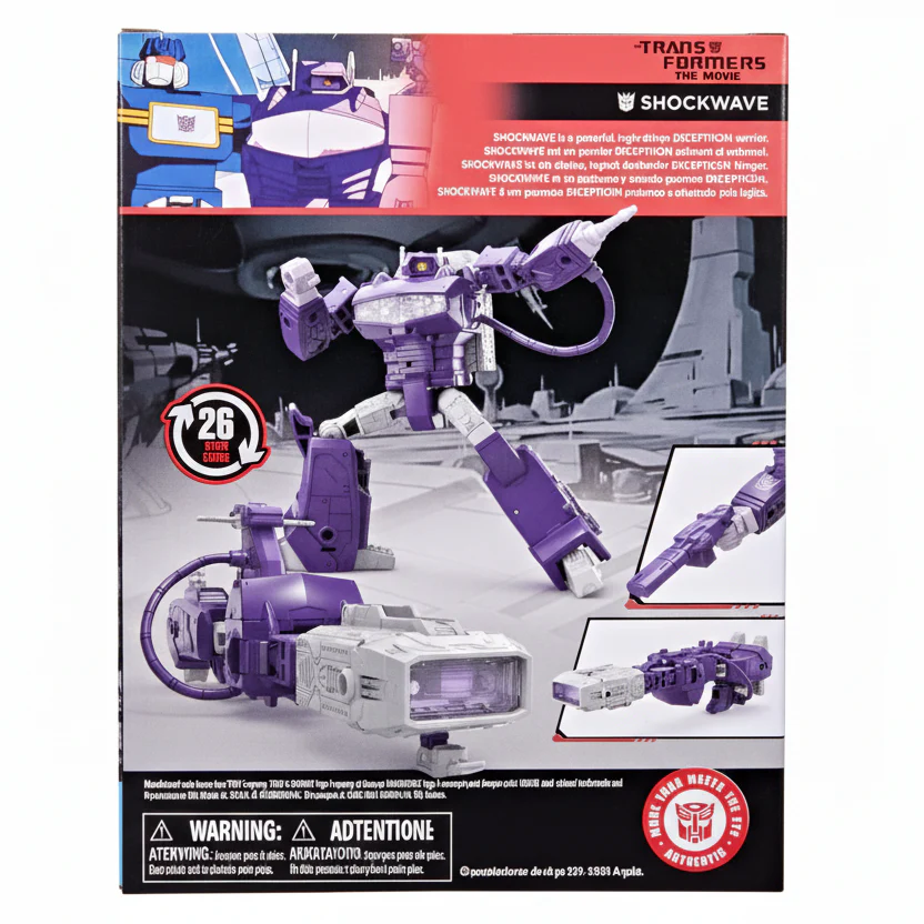 Transformers Studio Series The Transformers: The Movie Voyager Class Shockwave - Image 3