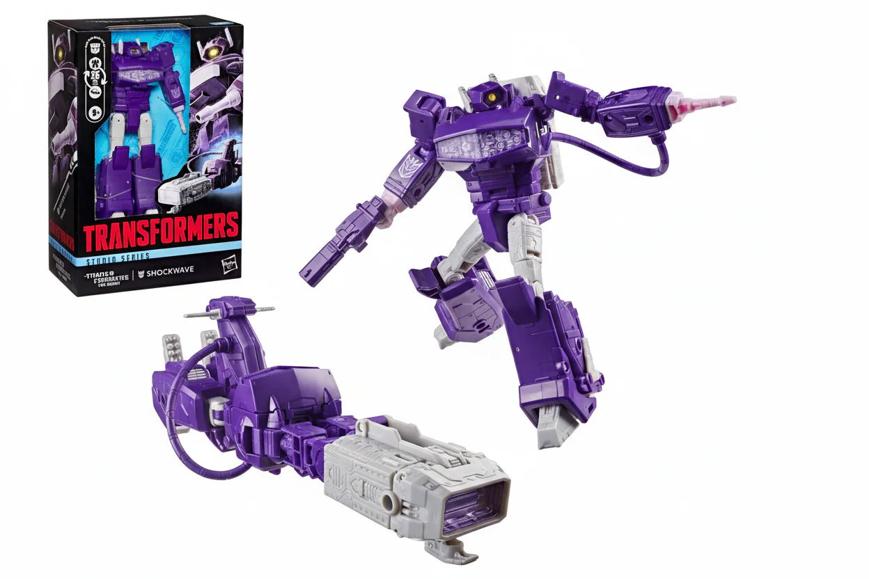 Transformers Studio Series The Transformers: The Movie Voyager Class Shockwave - Image 4
