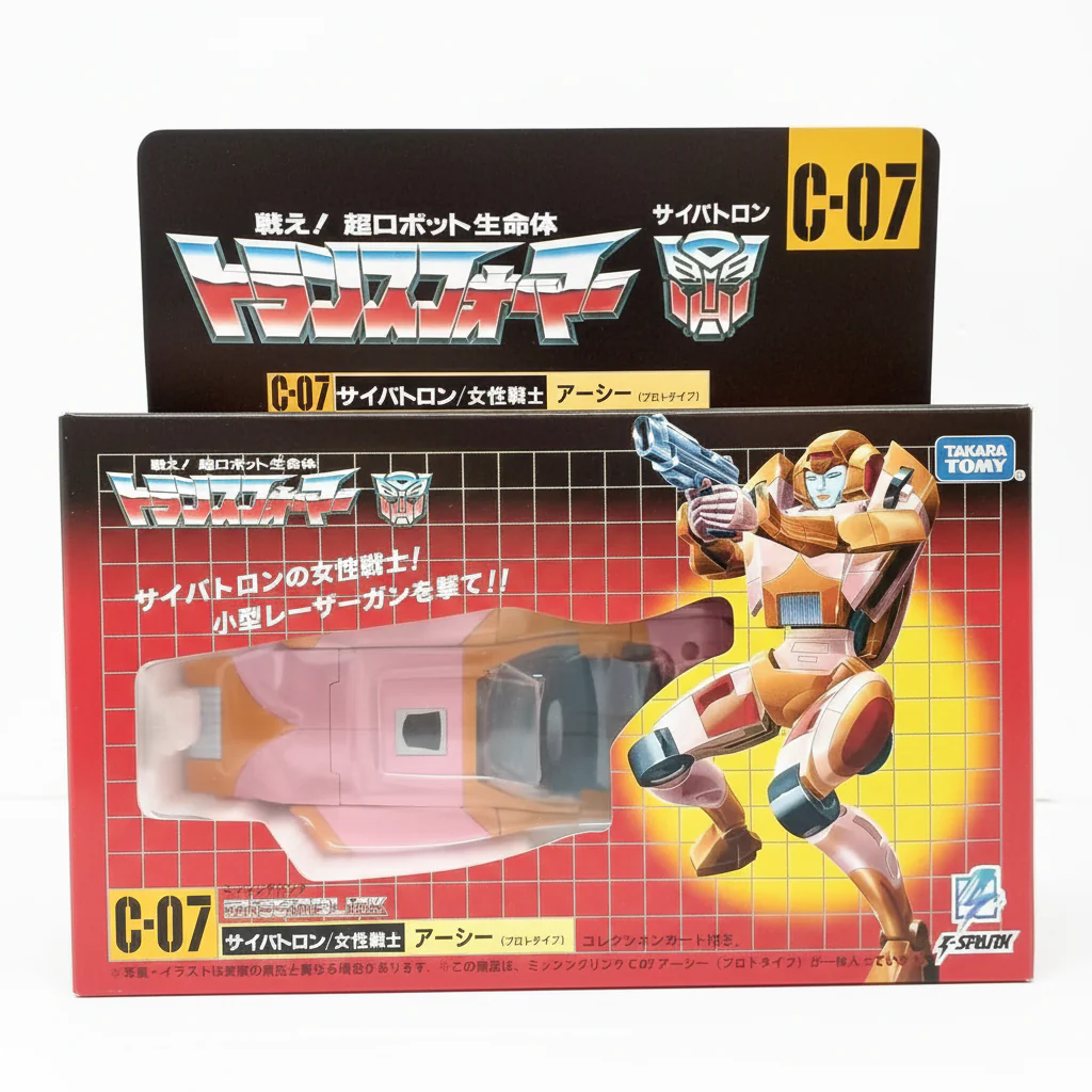 Transformers Takara Tomy Missing Link C-07 Arcee Prototype - Image 2
